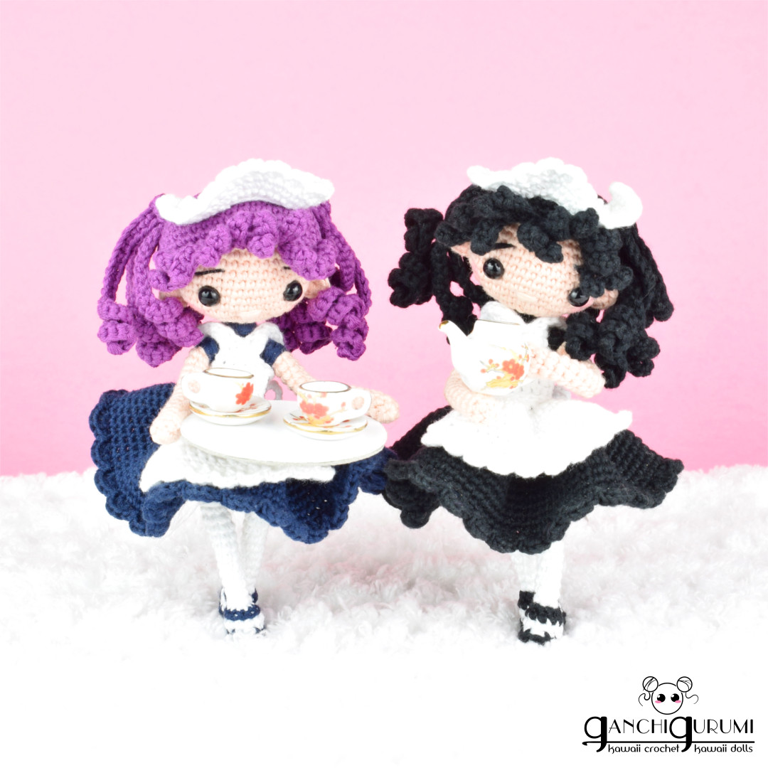 muñeca GanchiGurumi doll - Makoto maid